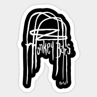 Monkey Bars Logo Sticker